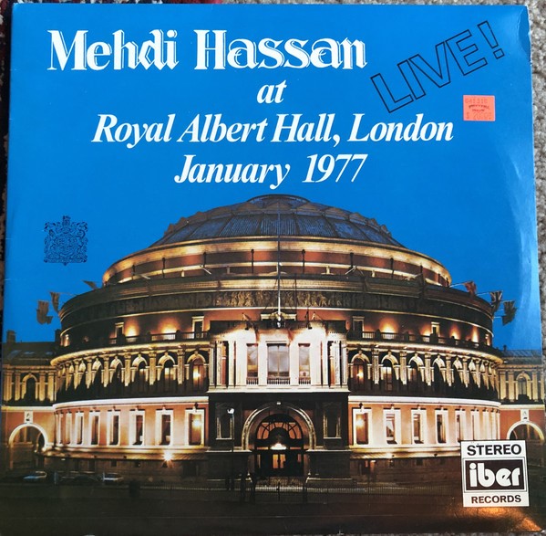 Mehdi Hassan at Royal Albert Hall